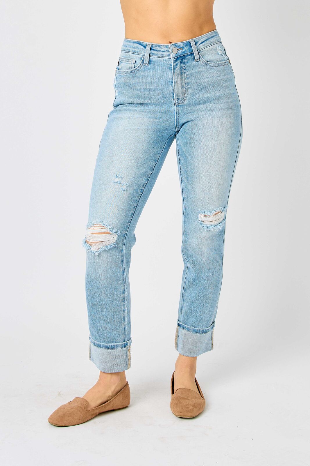 Judy Blue Mid Rise/Boyfriend Fit