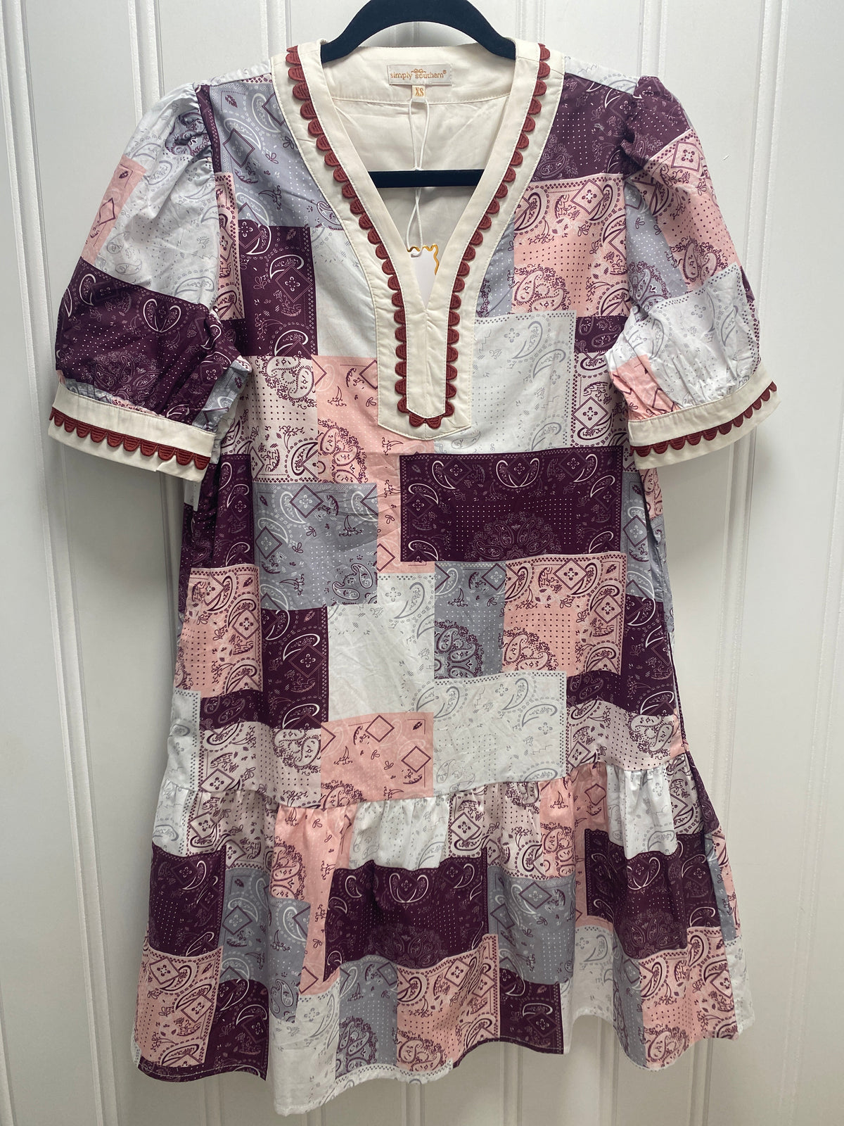 Simply Southern Allison Patch Dress