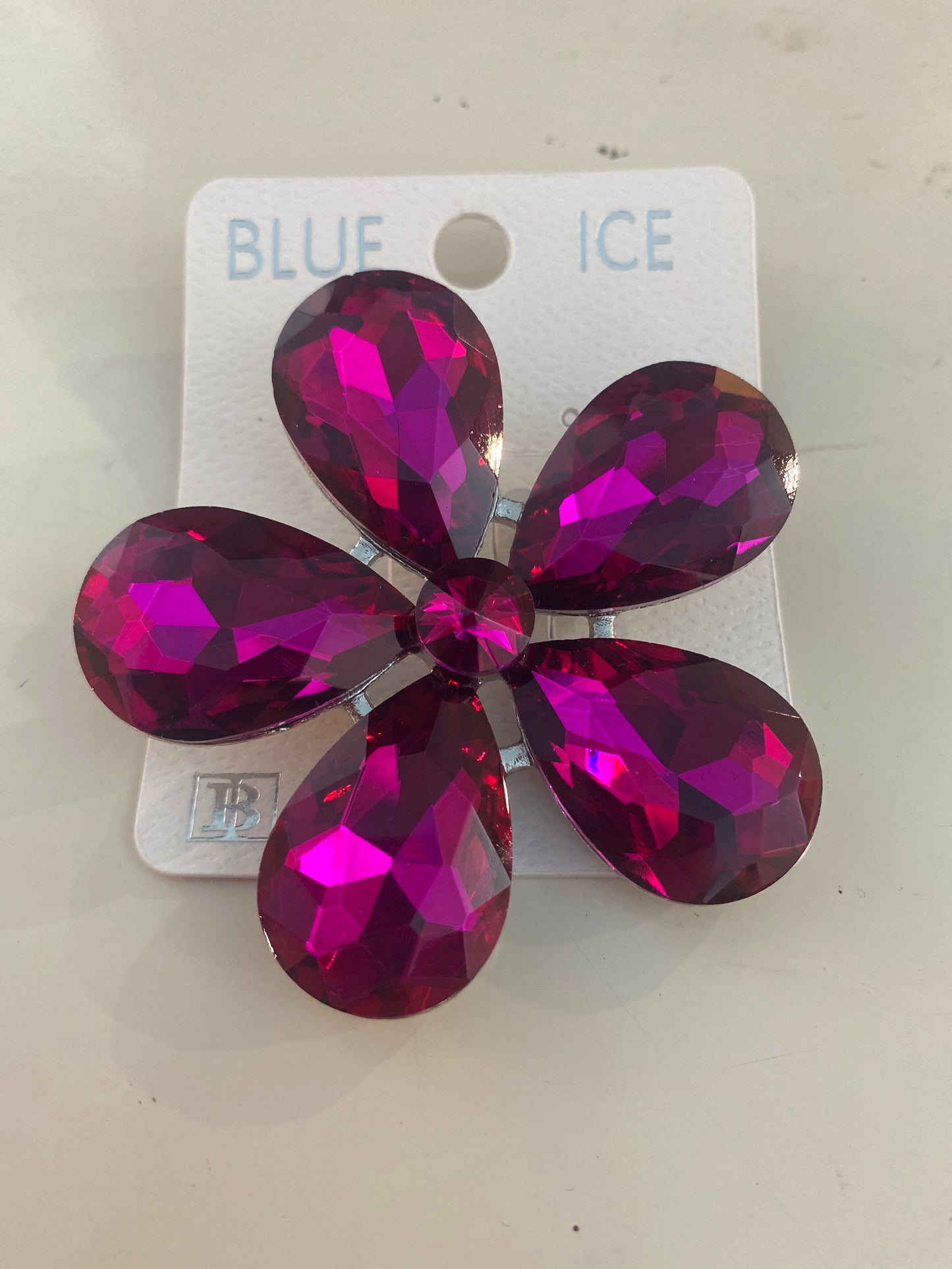 Fuchsia Brooch
