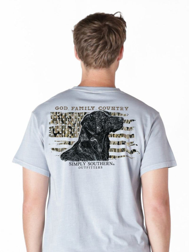 Simply Southern Men's GodFamilyCountry T-shirt