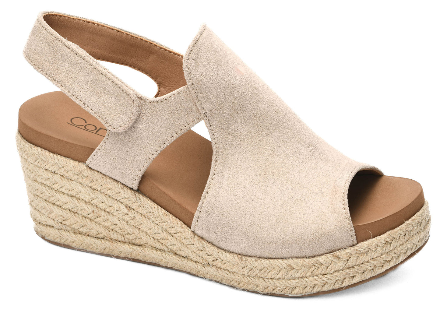 Corky's Pose Sand Faux Suede