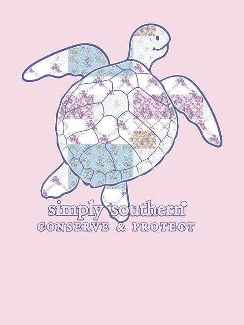 Simply Southern Sea Turtle Patch T-Shirt