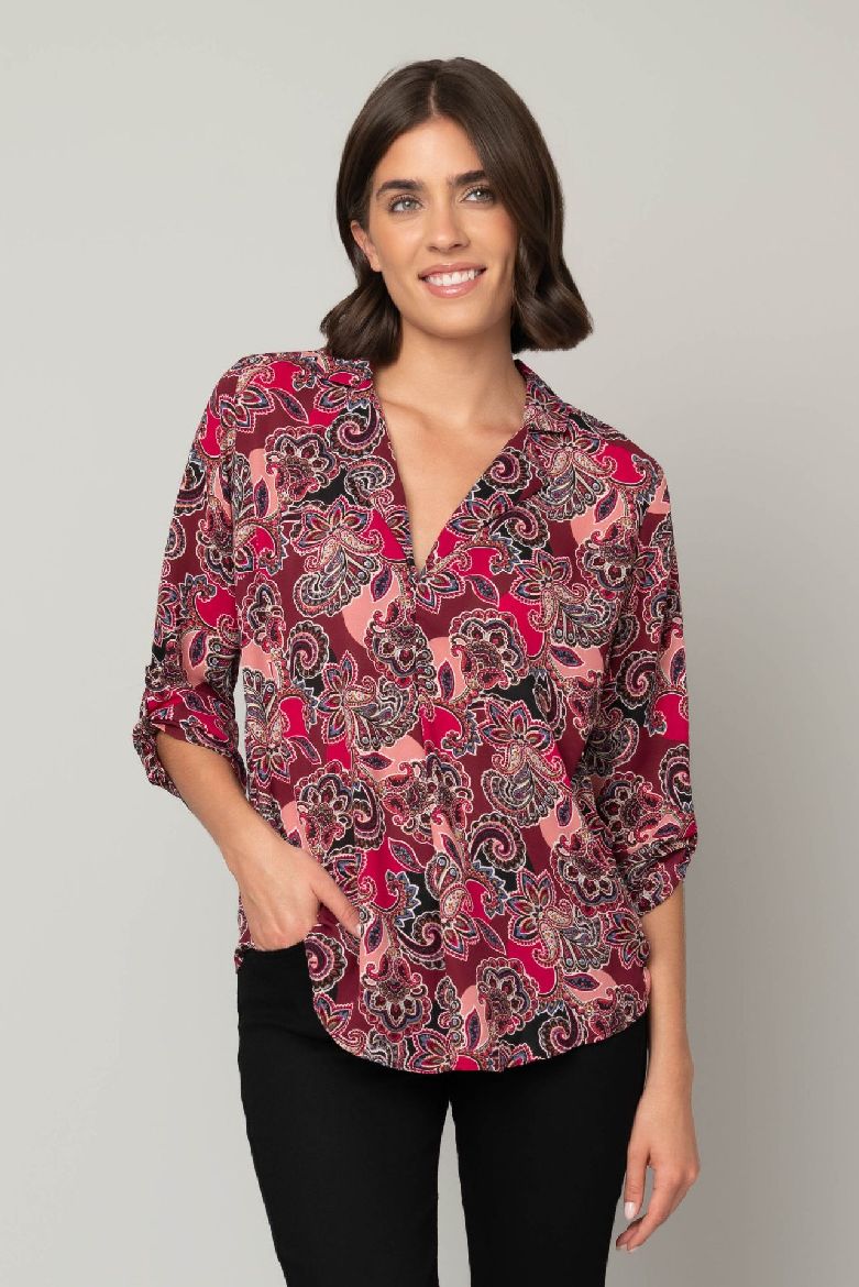 Floral Paisley Blouse
