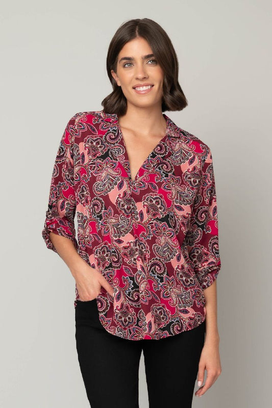 Floral Paisley Blouse