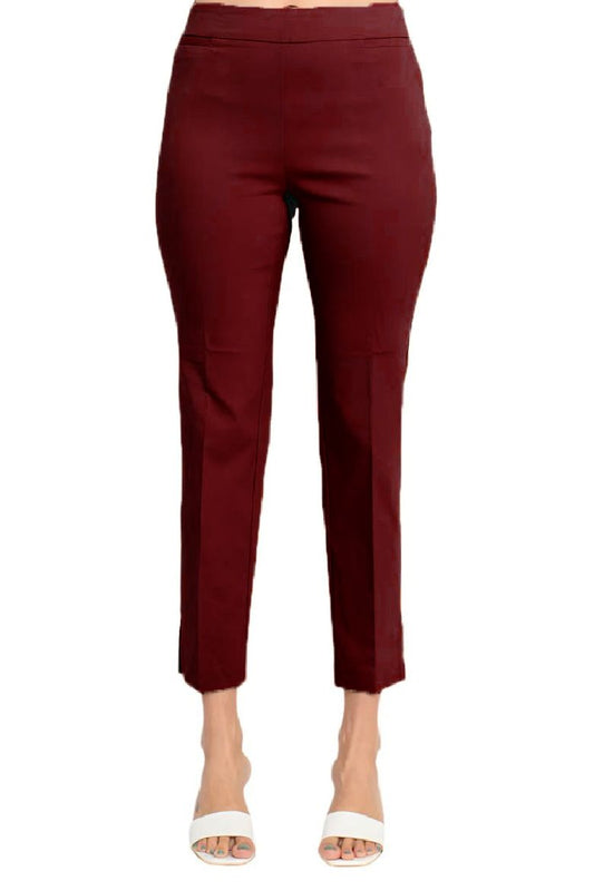Super Stretch Milennium Pants Burgundy