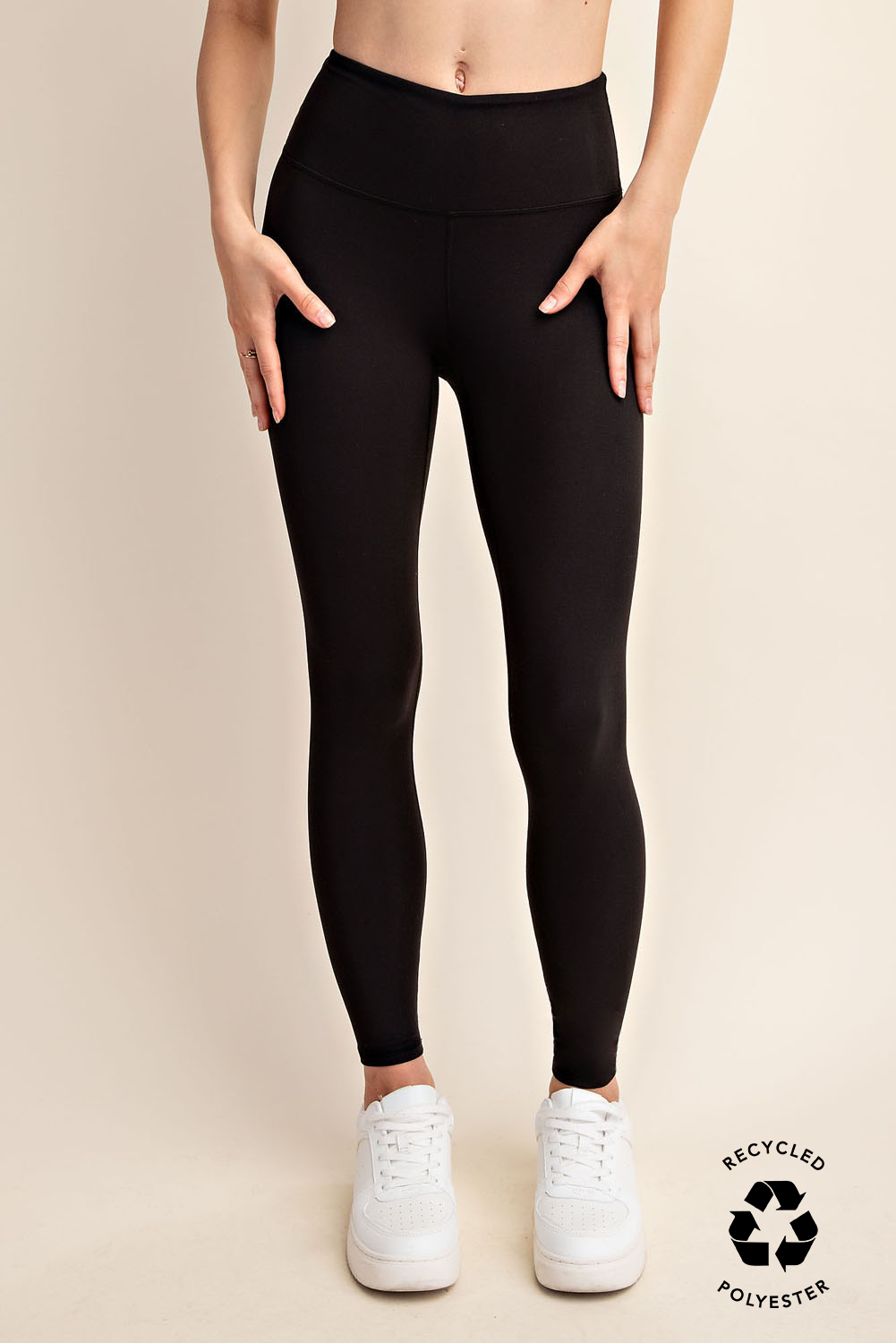 Black Plus Yoga Leggings