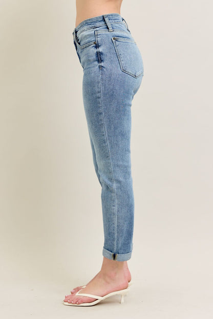 Judy Blue Mid Boyfriend 82335