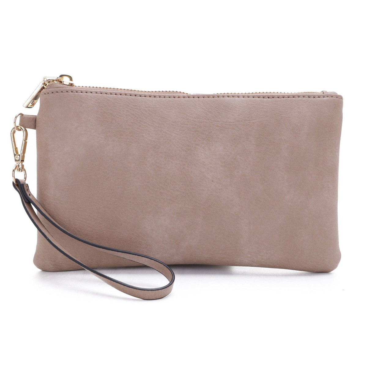Eliza Front Tassel Pocket 2 in 1 Hobo Shoulder Bag S: Mauve