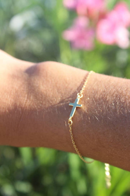 You are loved bracelet: 14k Vermeil