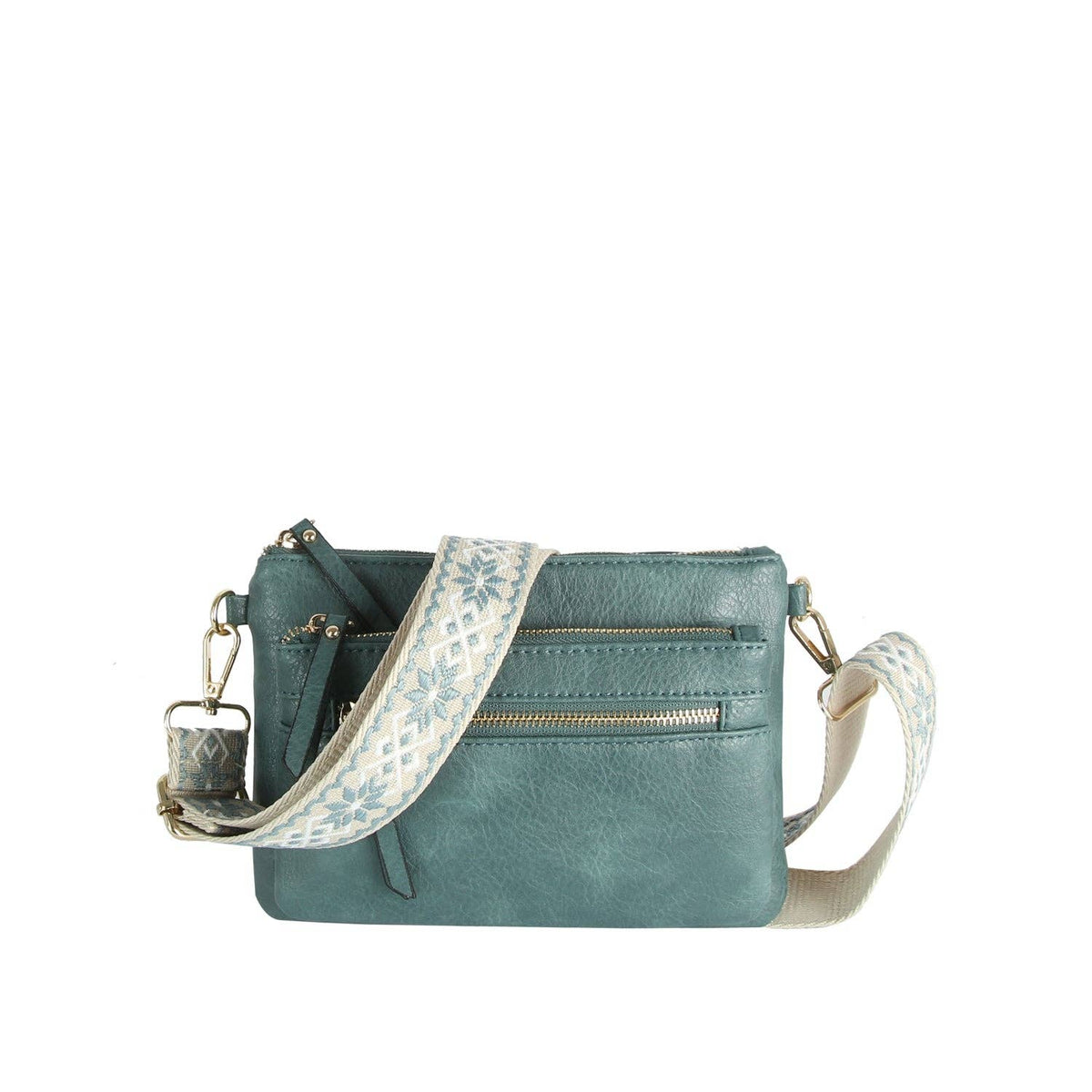 Melissa Crossbody With Guitar Strap: Denim