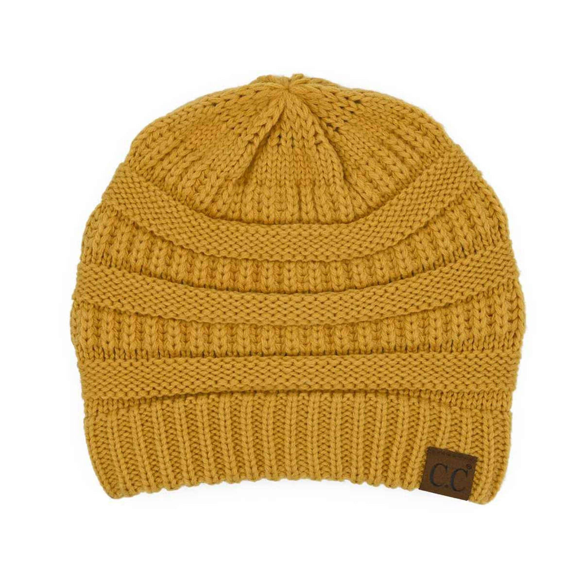 HAT20A Olivia Classic Knit Beanie: Indian Pink