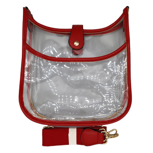 Game day Clear crossbody Bag: White