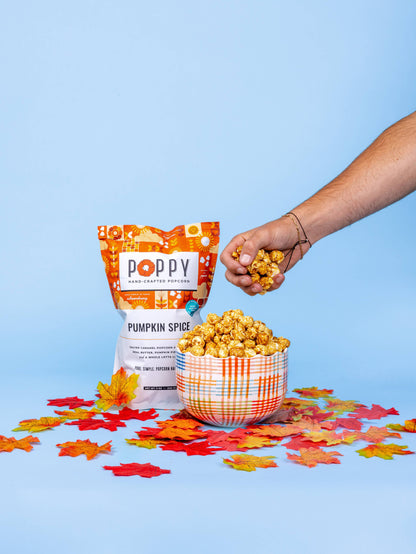 Pumpkin Spice Popcorn- Fall Seasonal