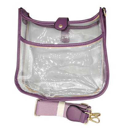 Game day Clear crossbody Bag: White