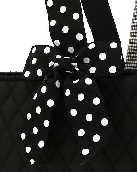 Quilted Solid Diaper Bag: RDWH