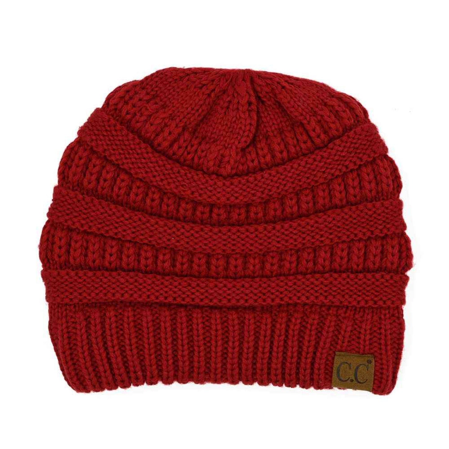 HAT20A Olivia Classic Knit Beanie: Navy