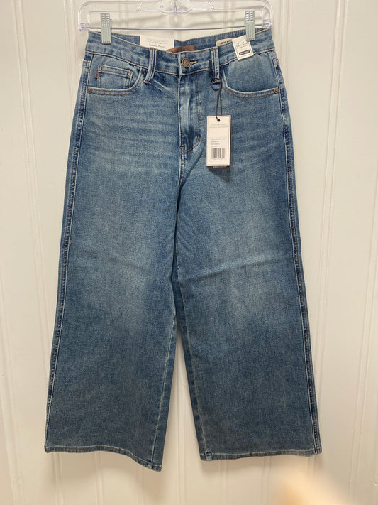 Judy Blues Wide Crop Jeans
