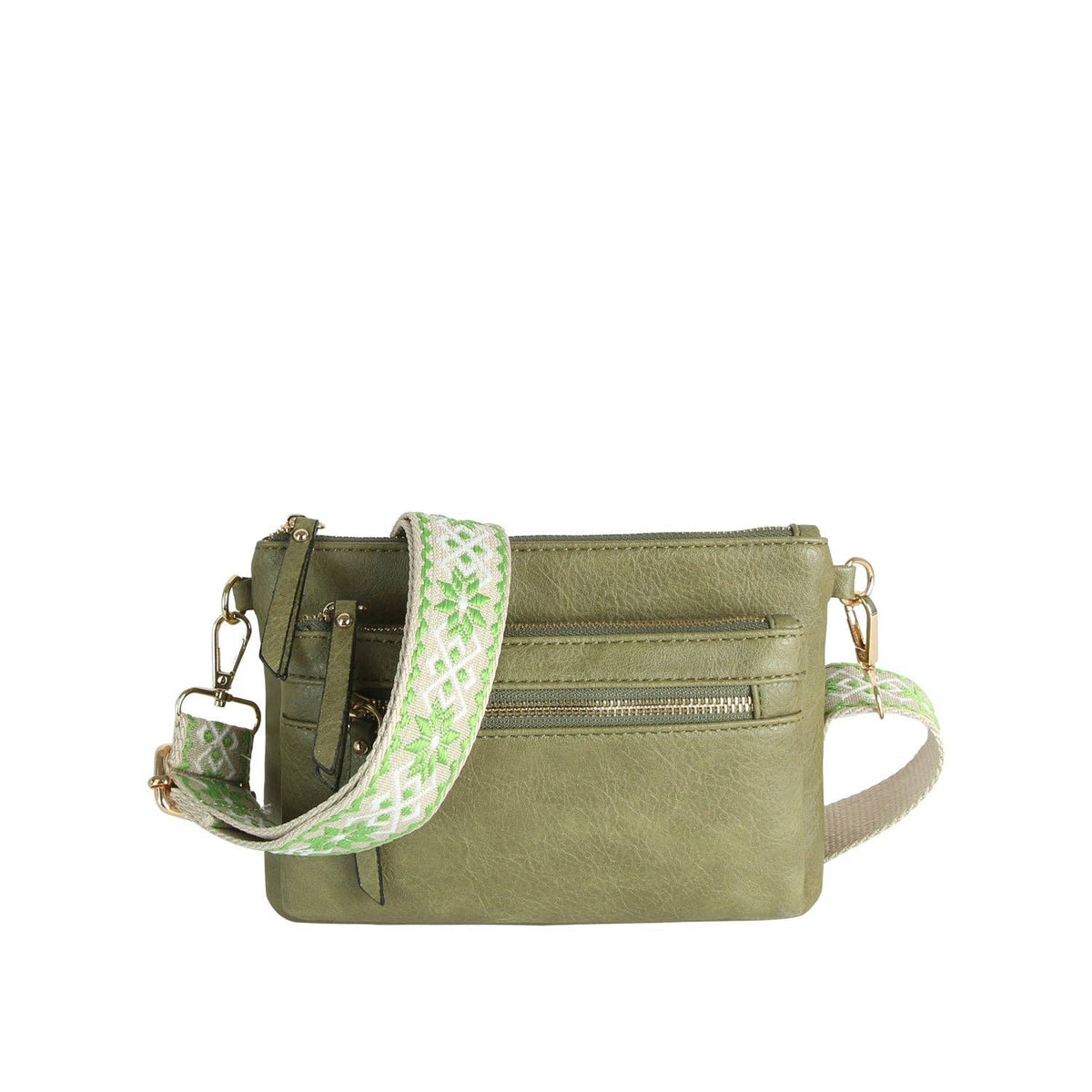 Melissa Crossbody With Guitar Strap: Denim