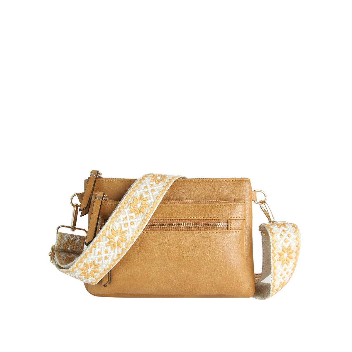 Melissa Crossbody With Guitar Strap: Denim