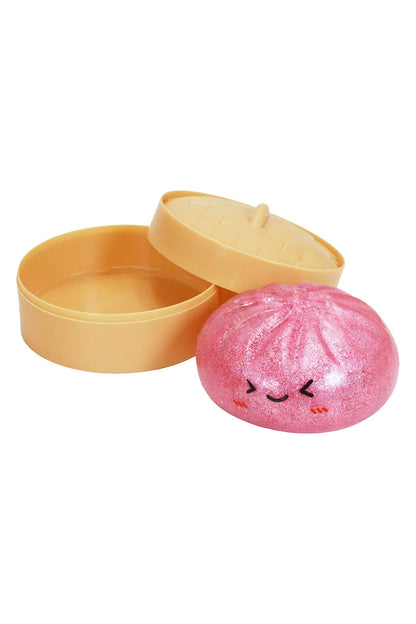 Fine Glitter Bao Bun Dumpling Jelly Slime Filled Squishy