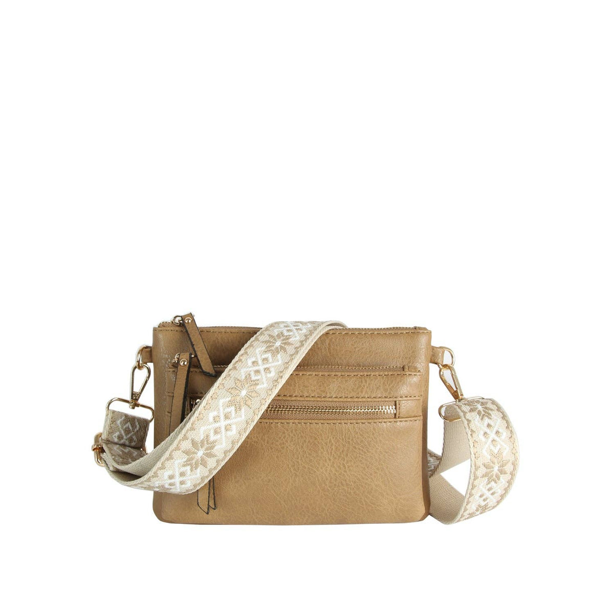 Melissa Crossbody With Guitar Strap: Denim