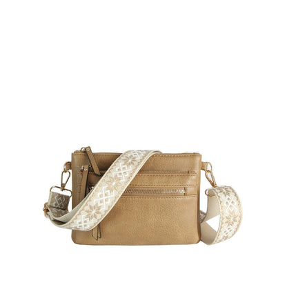 Melissa Crossbody With Guitar Strap: Denim