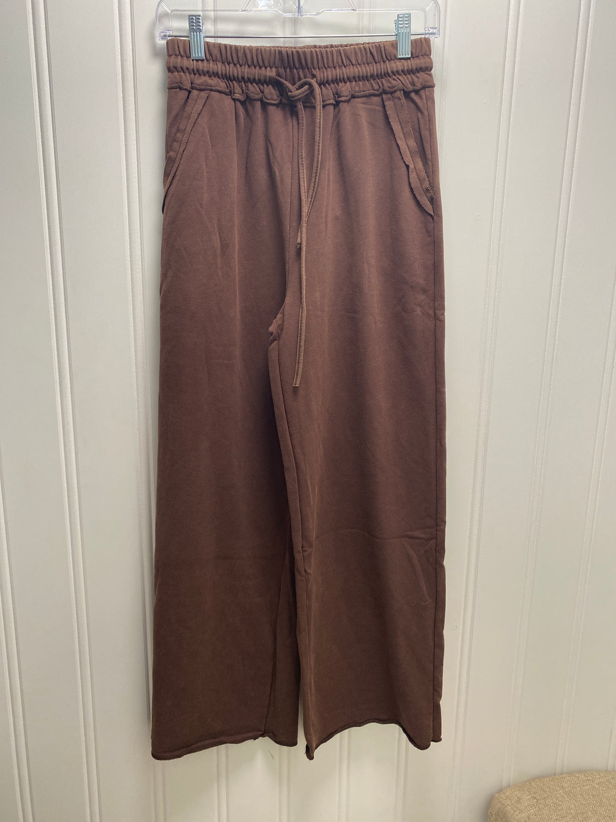Lounge Pants in Chocolate Color with Pockets