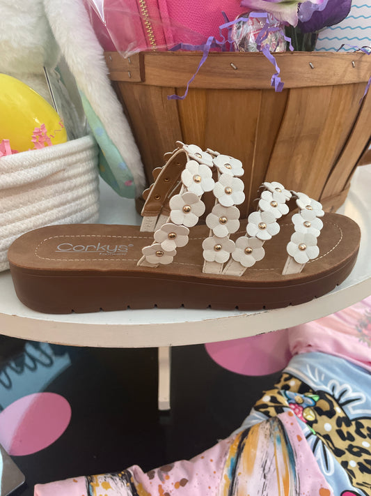 Corkys Garden Party White