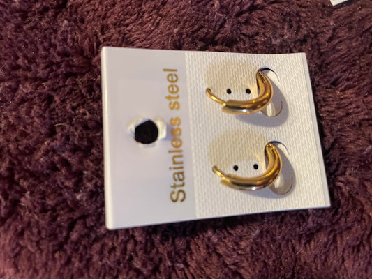 Gold Hoop Earrings