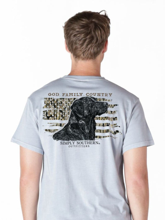 Simply Southern Men's GodFamilyCountry T-shirt