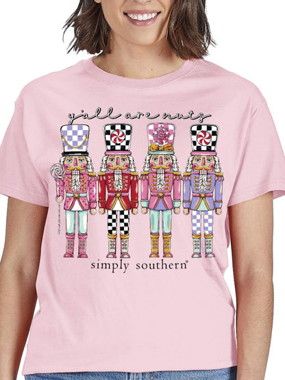 simply southern christmas nutcracker long sleeve t-shirt from La Boutique Reidsville, NC