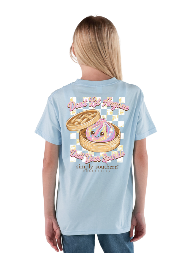 Simply Southern Youth Sparkle Dumpling T-Shirt