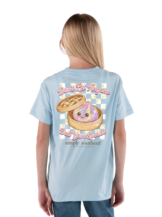 Simply Southern Youth Sparkle Dumpling T-Shirt