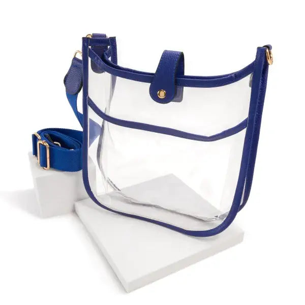 Game day Clear crossbody Bag: White