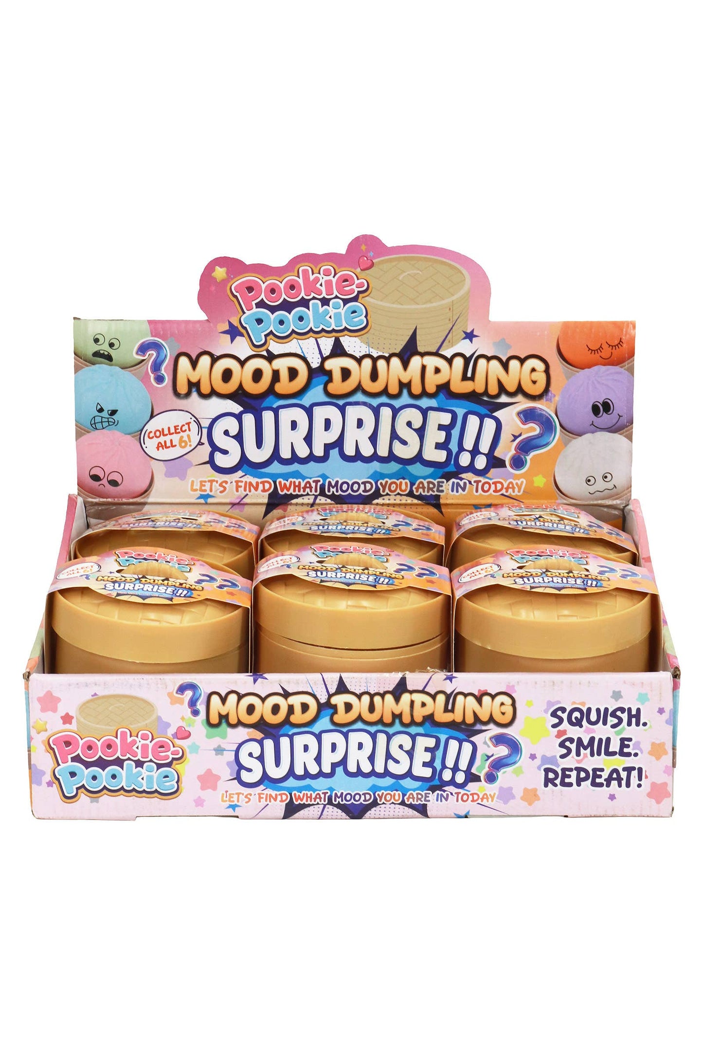 Fine Glitter Bao Bun Dumpling Jelly Slime Filled Squishy