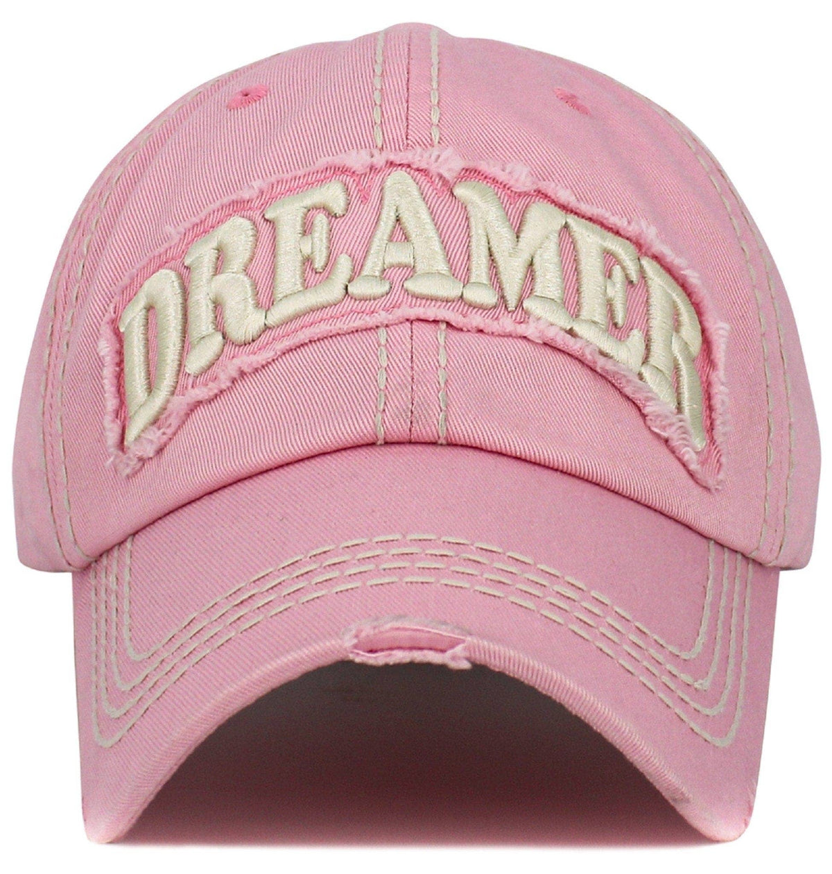 KBV1540 Dreamer Washed Vintage Cap: Black