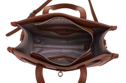 Georgie 2 in 1 Satchel/Crossbody Bag and Wallet Set: Taupe