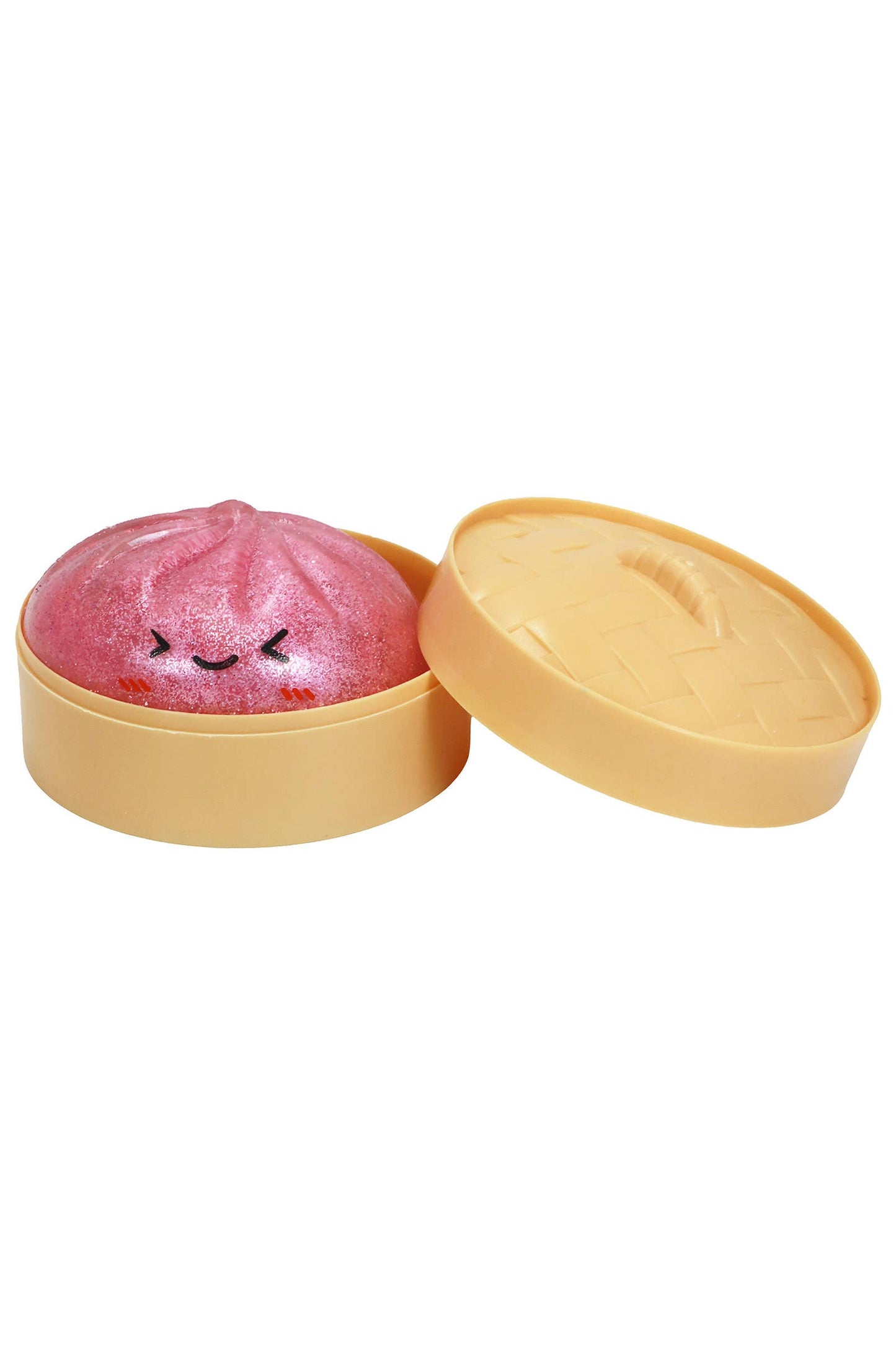 Fine Glitter Bao Bun Dumpling Jelly Slime Filled Squishy