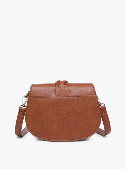 Georgie Front Detail Women's Crossbody Bag: Ginger