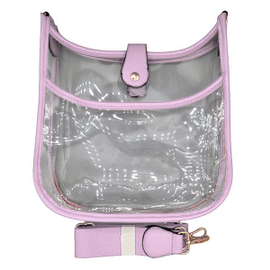 Game day Clear crossbody Bag: White