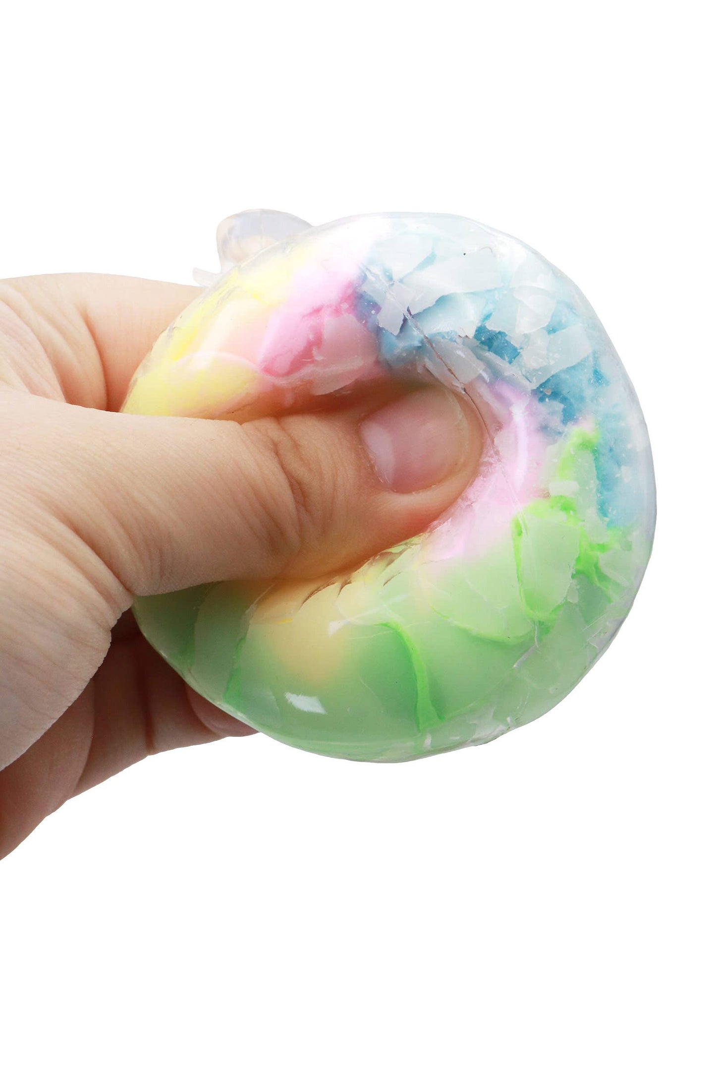 Mini Multicolor Crispy Cracking Clay Squishy Ball