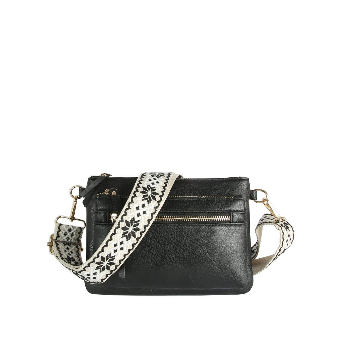 Melissa Crossbody With Guitar Strap: Denim