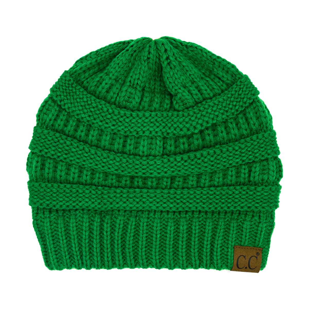 HAT20A Olivia Classic Knit Beanie: Red