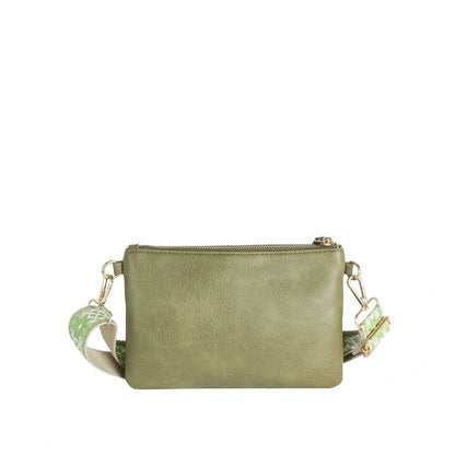 Melissa Crossbody With Guitar Strap: Denim