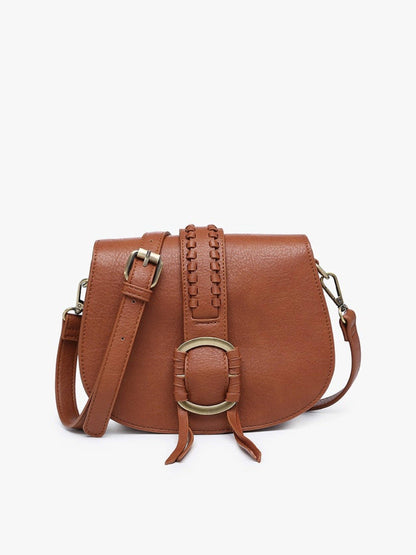 Georgie Front Detail Women's Crossbody Bag: Ginger