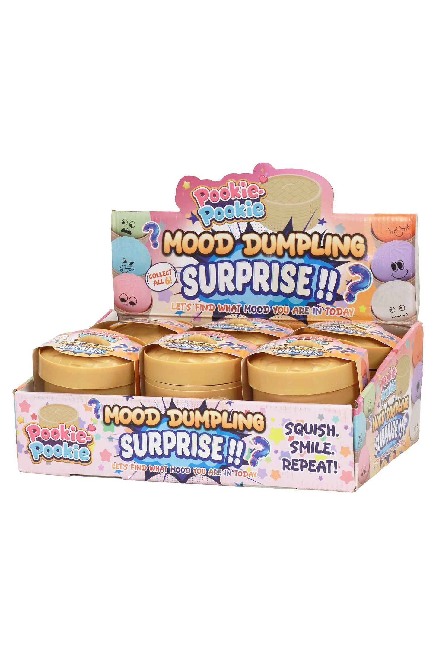 Fine Glitter Bao Bun Dumpling Jelly Slime Filled Squishy