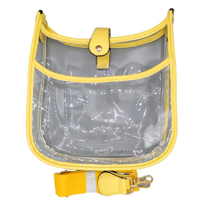 Game day Clear crossbody Bag: White